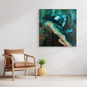 Abyssal Drift - Canvas Print