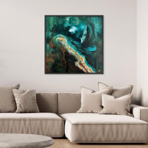 Abyssal Drift - Canvas Print