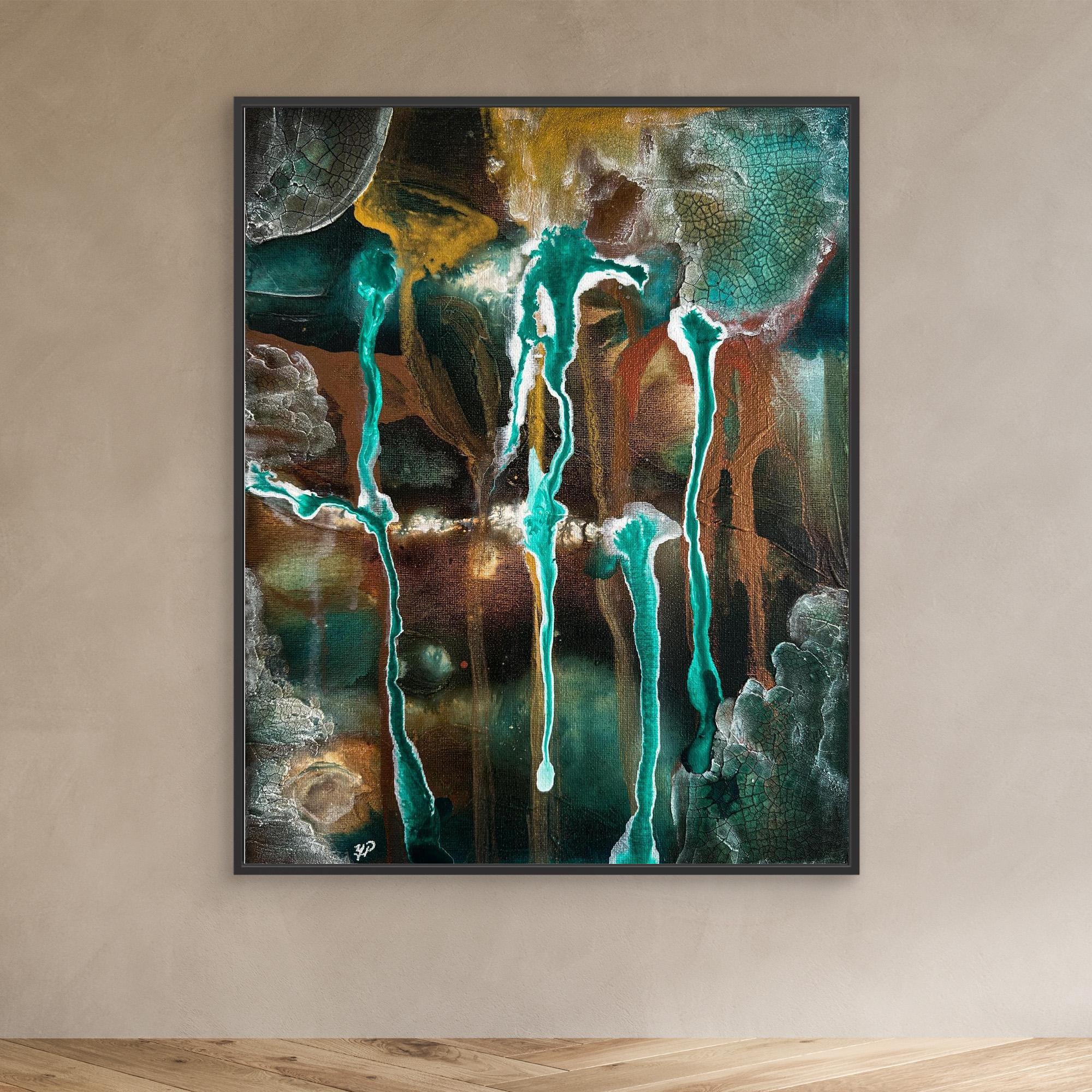 mockup.jpg Abyssal Seep - Canvas Print