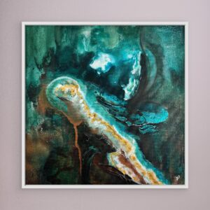 Abyssal Drift - Canvas Print