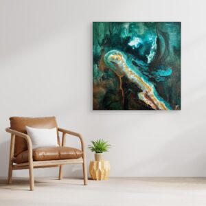 Abyssal Drift - Canvas Print