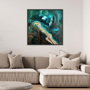 Abyssal Drift - Canvas Print